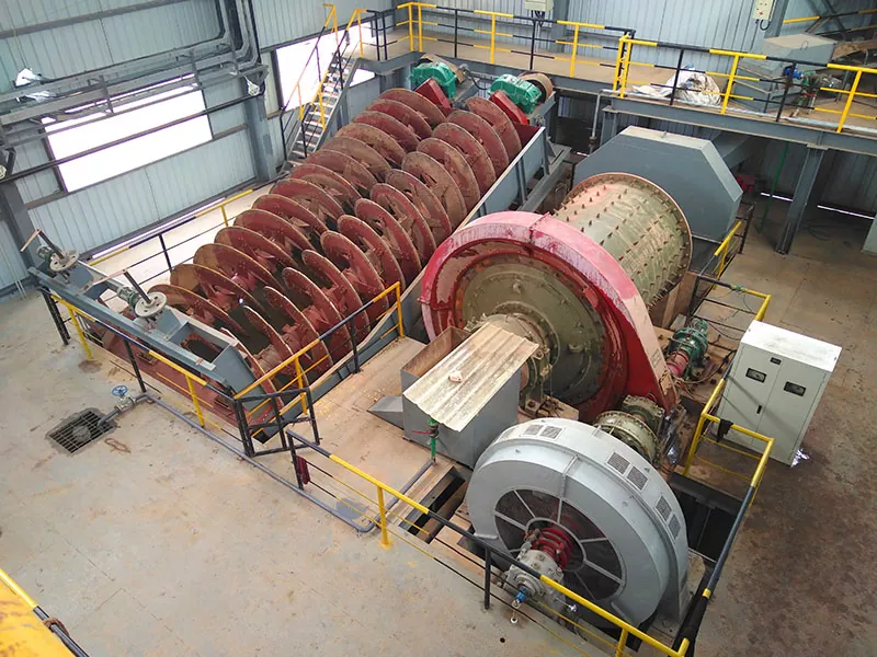 Classificador Espiral High Weir Spiral
